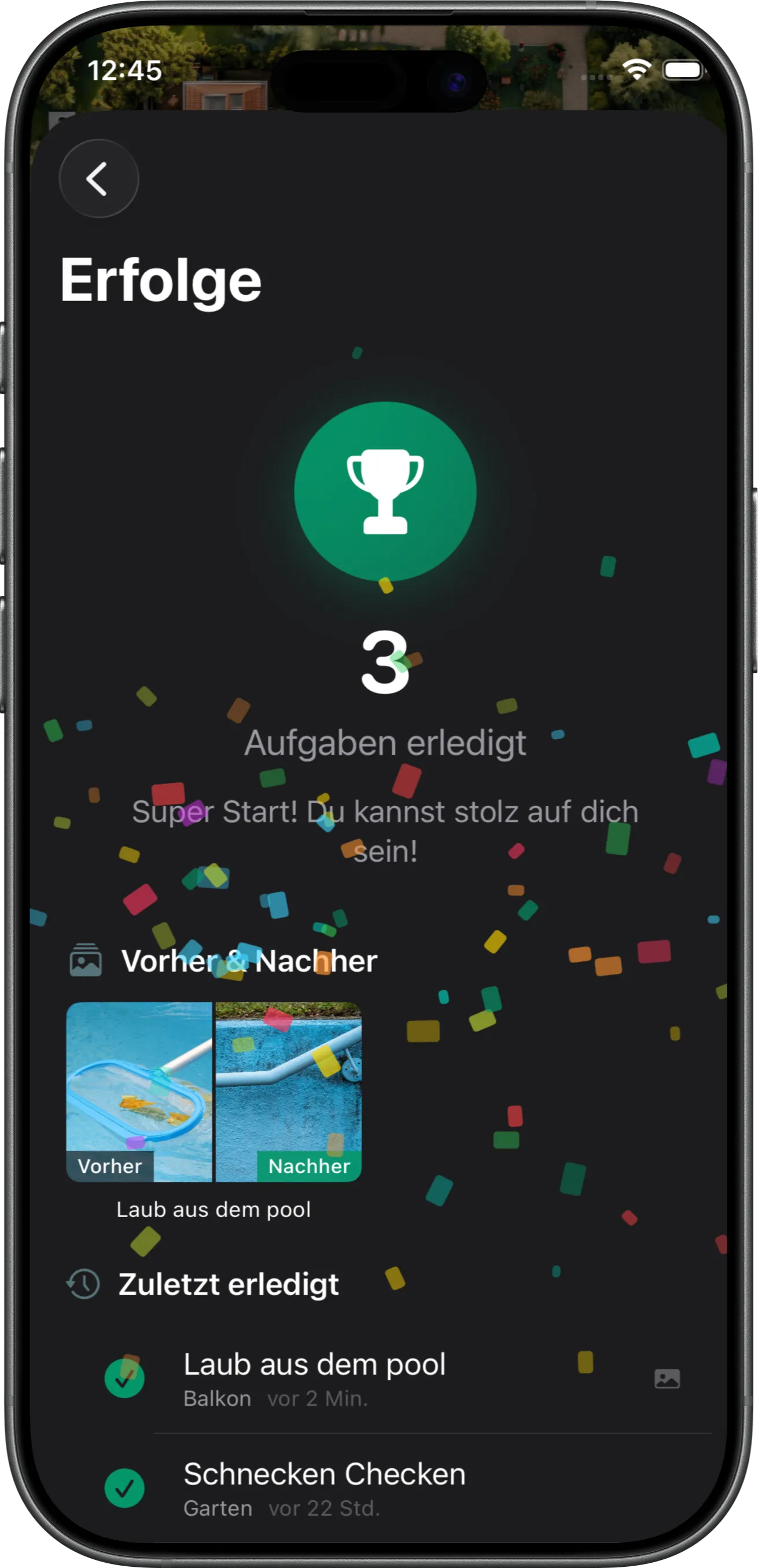 Celebrate your achievements